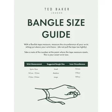 Ted Baker Clemara Rose Gold Crystal Bangle Bracelet