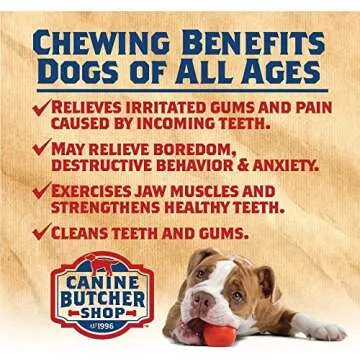 Canine Butcher Shop Chicken Feet Dog Treats, Raised & Made in USA (30-Pack), Dehydrated Chicken Feet, All Natural Dog Chews & Dog Snacks