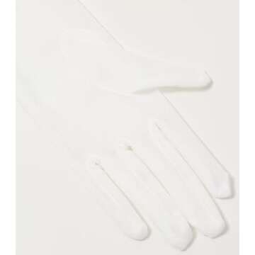 Hazhlko Women's Stretchy Mesh Tulle Gloves for Elegance