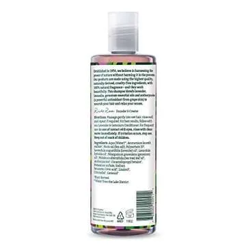 Faith in Nature Lavender & Geranium Natural Shampoo - Vegan, Cruelty-Free Shampoo 13.5 fl oz