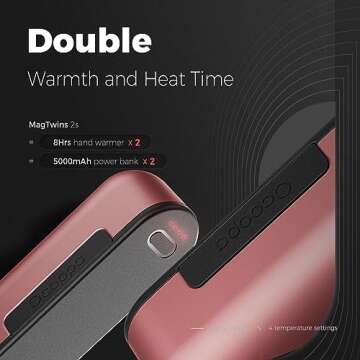 OCOOPA Magnetic Hand Warmers with USB-C Charger