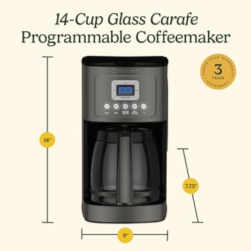 Cuisinart DCC-3200P1 14-Cup Programmable Coffee Maker