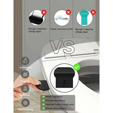 Toilet Seat Lifter Tab Toilet Lid Lifter, Toilet Seat Handle Lift Toilet Cover Lifter, Avoid Touching Toilet Cover Handle Bathroom Accessories For Home, Office, Hotel