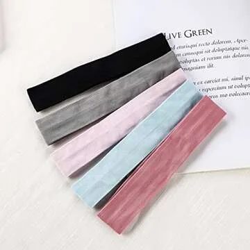 ONEYE Non Slip Headband for Sweat-Free Workouts