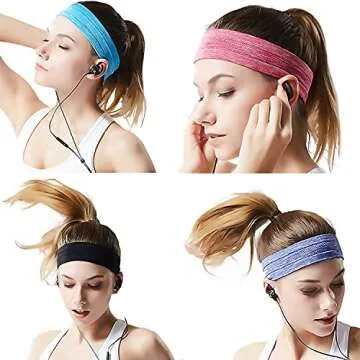 ONEYE Non Slip Headband for Sweat-Free Workouts