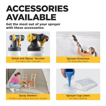 Wagner Control Spray Max HVLP Paint Sprayer for Smooth Finishes