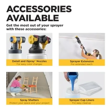 Wagner Control Spray Max HVLP Paint Sprayer for Smooth Finishes