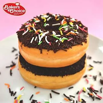 Bakers Choice Chocolate Sprinkles for Desserts and Ice Cream