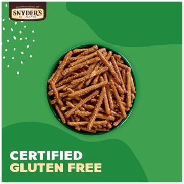 Snyder's Gluten Free Pretzel Sticks - Crunchy & Healthy Snack