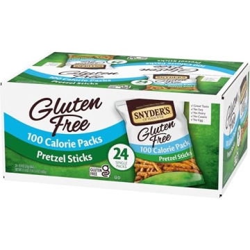 Snyder's Gluten Free Pretzel Sticks - Crunchy & Healthy Snack