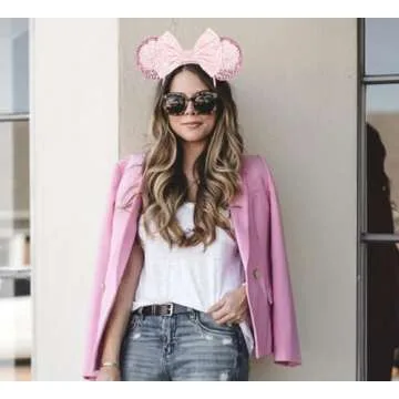 Eisyaa Minnie Ears Headbands - Stylish Sequin Party Accessory