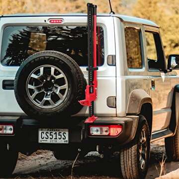 TaoTazon Handle Keeper, Rubber Hi Lift Jack Accessories, Rust-Resistant Hi-Lift Jack Handle Keeper, ...