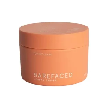 Barefaced Toning Pads (60 count) - Exfoliating Face Pads with 2% Glycolic Acid & Salicylic Acid