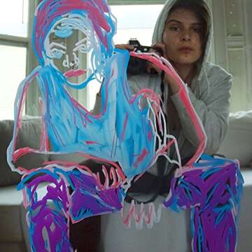 SuperChalks 3mm Fine Tip Color Liquid Chalk Marker Pens 8-Pack - ONLY SUITABLE FOR NON POROUS SURFACES