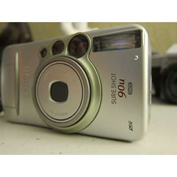 Canon Sure Shot 90u 35mm Date Camera with Zoom Lens
