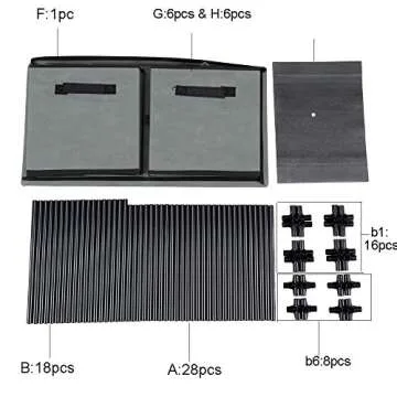 Function Home Sideboard Buffet Storage Cabinet, Drawer Cabinet, 3 Drawer Cabinets with Shelves, Organizer Tower Unit for Storing Kitchen Supplies Books Towels in Grey