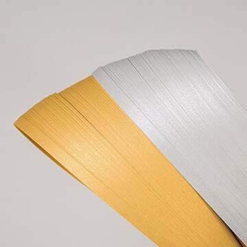 IMISNO Metallic Quilling Paper Set 5mm Width 780 Strips (13 Colors 54cm Length)
