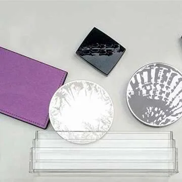 byAlegory Tiered Acrylic Eyelash Makeup Organizer | 3 Tiers (CLEAR)