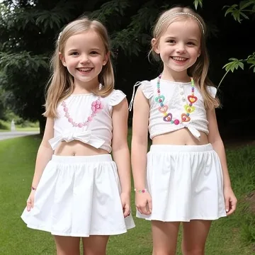 PinkSheep Kids Classic Jewelry Sets - Perfect for Little Girls