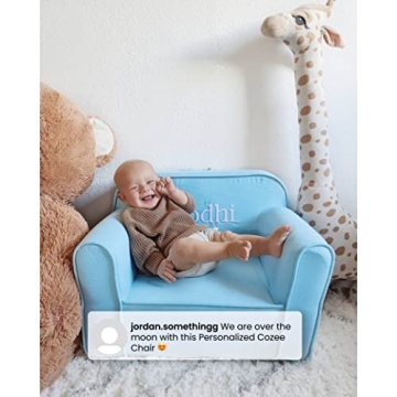 Cozee Personalized Toddler Couch - Delta Children