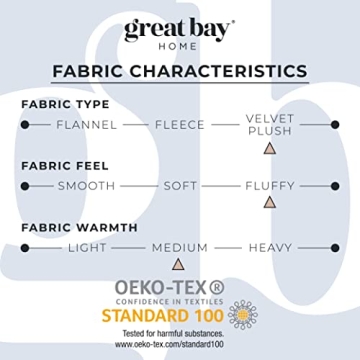 Cozy Velvet Plush King Micro Fleece Sheet Set for Winter