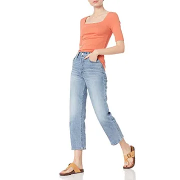 Amazon Essentials Slim-Fit Half Sleeve T-Shirt for Women