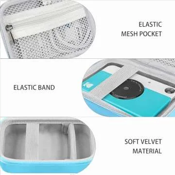 Leayjeen Camera Case Compatible with Kodak Printomatic/Kodak Smile Digital Instant Print Camera(Case Only)
