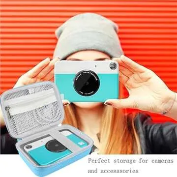 Leayjeen Camera Case Compatible with Kodak Printomatic/Kodak Smile Digital Instant Print Camera(Case Only)