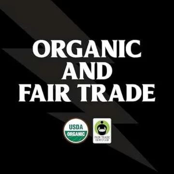 Death Wish Coffee Co., Organic and Fair Trade, Medium Roast, Whole Bean Coffee, 16 oz