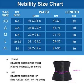 Nebility Maternity Belly Band Postpartum Recovery Belt Waist Trainer Abdominal Wrap C-section Postnatal Girdle (L, Black)
