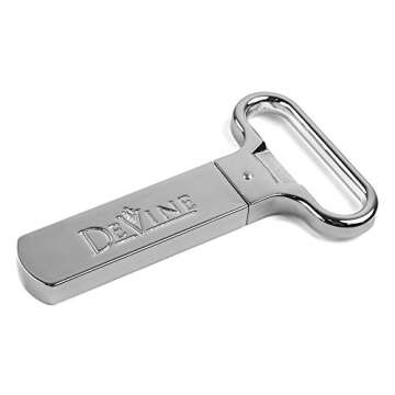 DeVine- Ah So Wine Opener for Vintage Bottles - Two-Prong Cork Puller & Corker With Sleek Case - Great Gift Idea