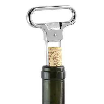 DeVine- Ah So Wine Opener for Vintage Bottles - Two-Prong Cork Puller & Corker With Sleek Case - Great Gift Idea