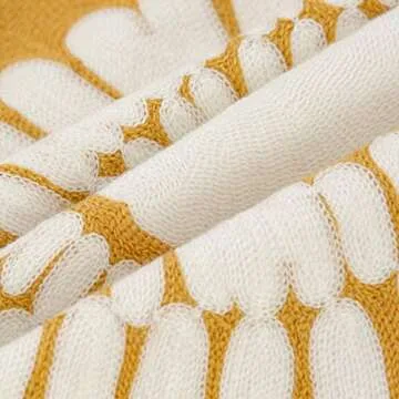 HWY 50 Mustard Yellow Decorative Throw Pillow Covers 18x18