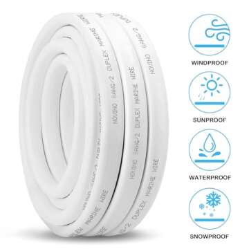 6 Gauge Marine Wire 20ft - Durable Electrical Cable for Boats