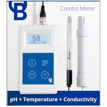 Bluelab Combo Meter for pH, Temperature & Conductivity - Hydroponics Tester