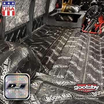 Design Engineering Boom Mat Damping Material for Noise Reduction