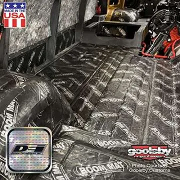 Design Engineering Boom Mat Damping Material for Noise Reduction