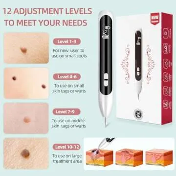 AL-40 Skin Removal Kit, Design to Smooth Your Skin, Safe and Effective for Home Use, Easy to Use Skin Tag Remover Kit