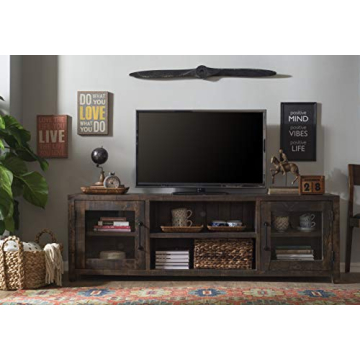 Creative Co-Op Grey Pewter Mantel Clock with Birds