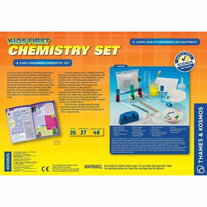 Kids Chemistry Set by Thames and Kosmos - Fun Experiments