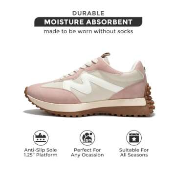 Project Cloud Memory Foam Sneakers for Women - Stylish & Comfortable