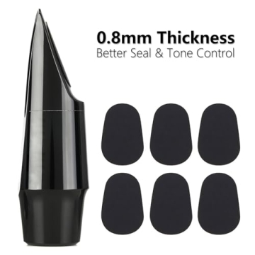 BIDEX 64 Pcs Saxophone & Clarinet Mouthpiece Cushions