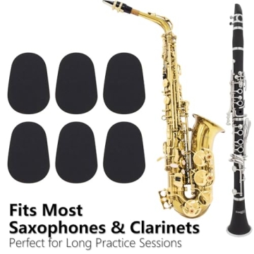 BIDEX 64 Pcs Saxophone & Clarinet Mouthpiece Cushions