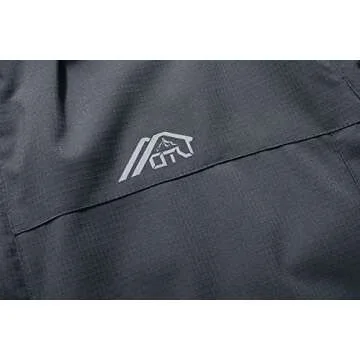 OTU Men's Lightweight Waterproof Rain Jacket for Outdoors