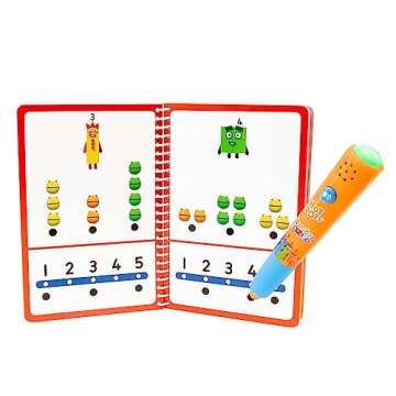 Educational Insights Hot Dots Numberblocks Workbook Numbers 1-10 with Interactive Pen, 75+ Activitie...