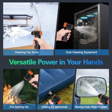 Beloving Electric Compressed Air Duster 130000RPM Powerful Tool