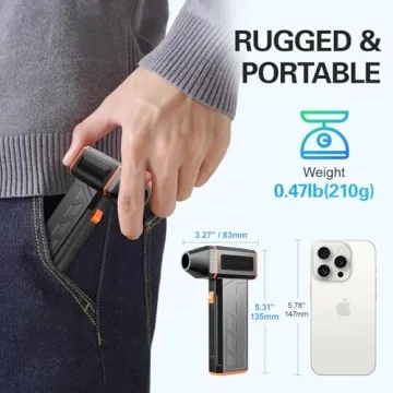 Beloving Electric Compressed Air Duster 130000RPM Powerful Tool