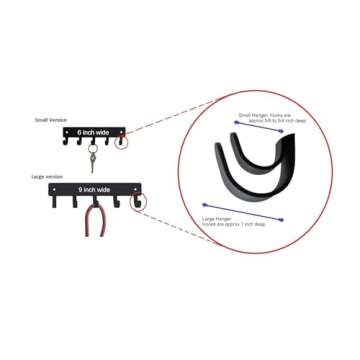 Dog Paws Key Rack Hanger - Made in USA, Perfect Gift!