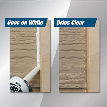 Dap Dynaflex 230 10.1 oz. Clear Premium Exterior/Interior Window, Door and Trim Sealant