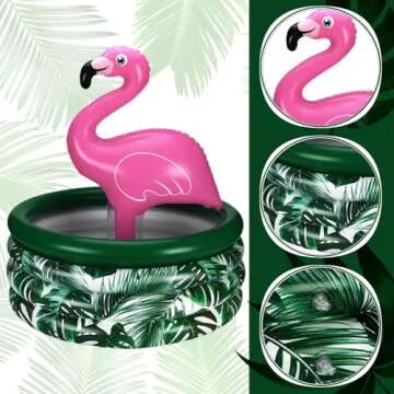 Flamingo Inflatable Cooler for Summer Parties